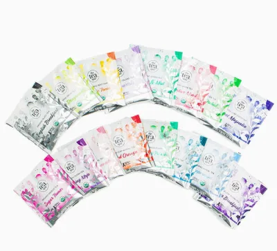 Colección de pirámides en sobre