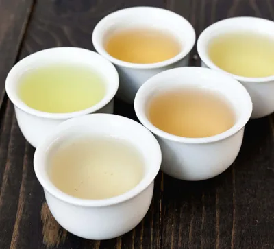 Selezione di tè verde